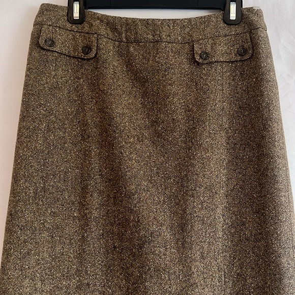 Obus Brown Maxi Pencil Skirt for Work - Picture 9 of 11